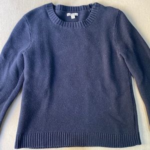 Jcrew Mercantile Navy Blue Sweater